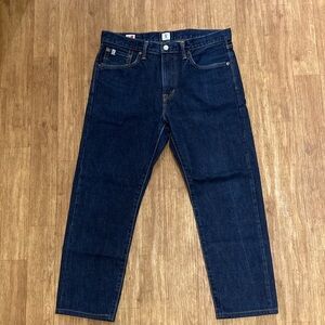 Edwin Made in Japan Dark Wash Denim Jeans ED033 Men’s Size 31